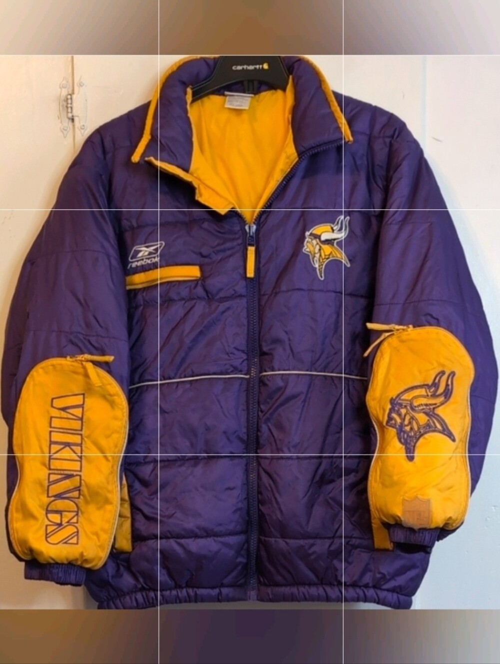 💜🏈💛 Vintage Y2K Minnesota Vikings Insulates Windbreaker 💛🏈💜